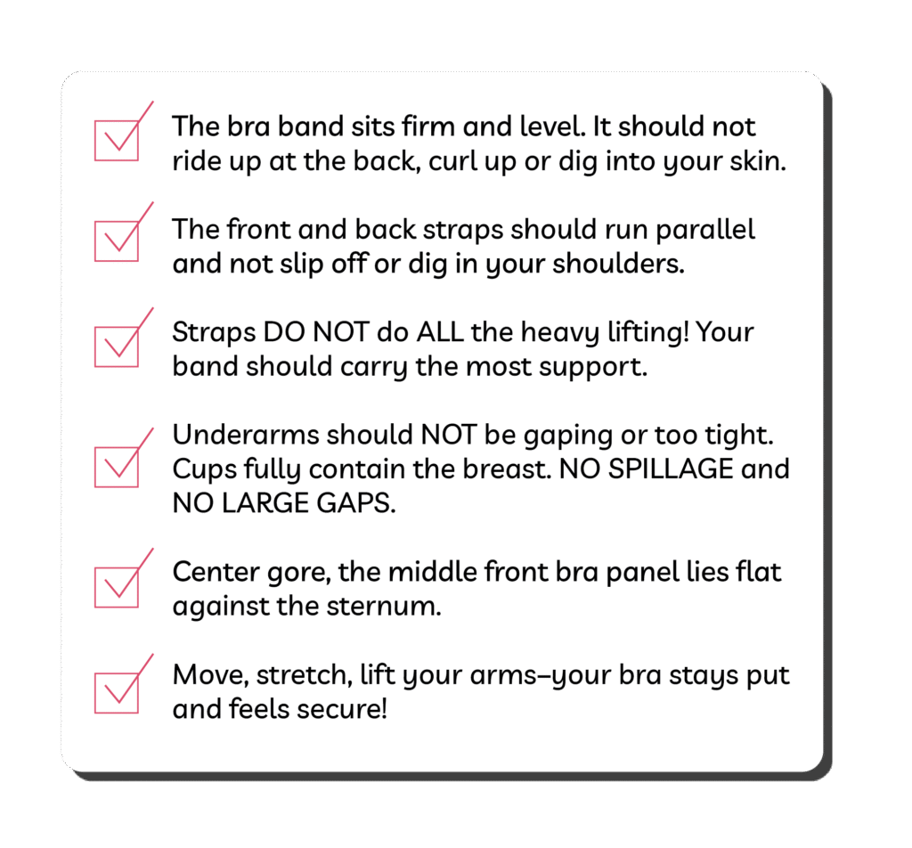 grood bra fit feels