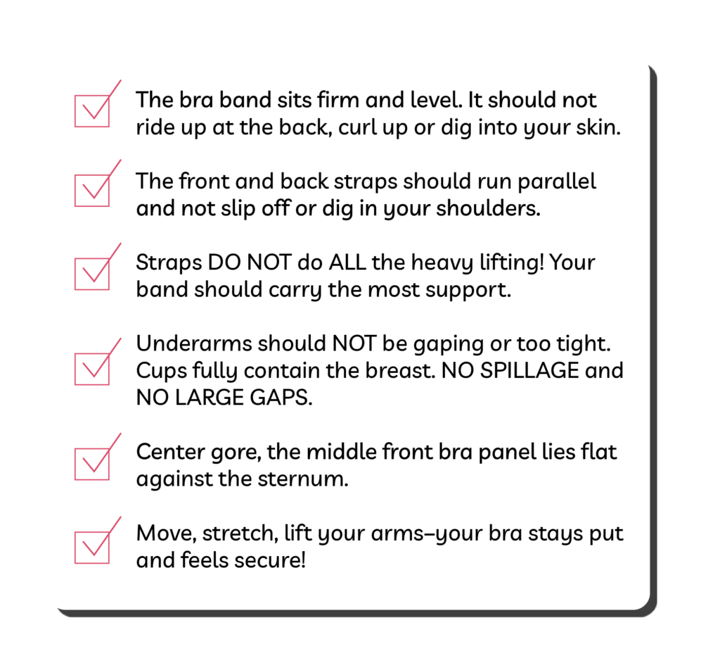 grood bra fit feels